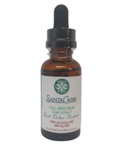 Medical cannabis oil based on full spectrum CBD extract. 1000mg of active CBD.
