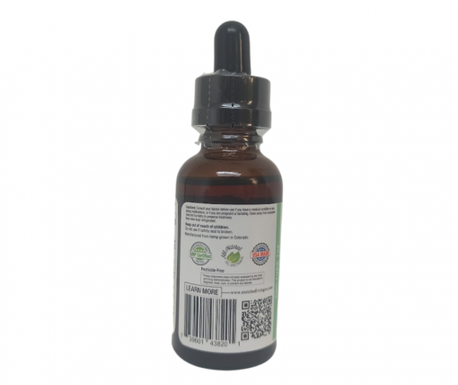 Cannabis tincture (5000 mg. CBD FULL SPECTRUM). Seals